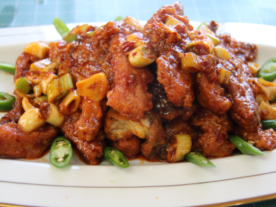 鮮椒瓦塊魚(yú)