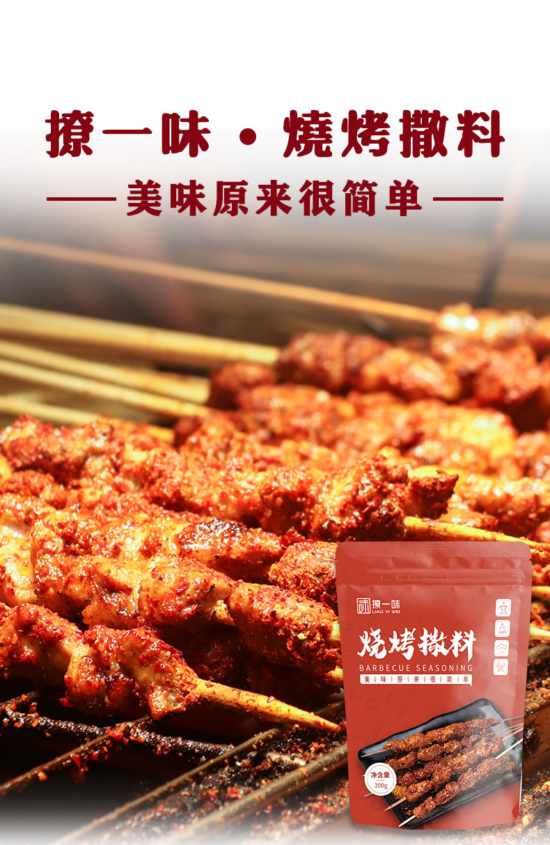 撩一味燒烤撒料調味料批發(fā)